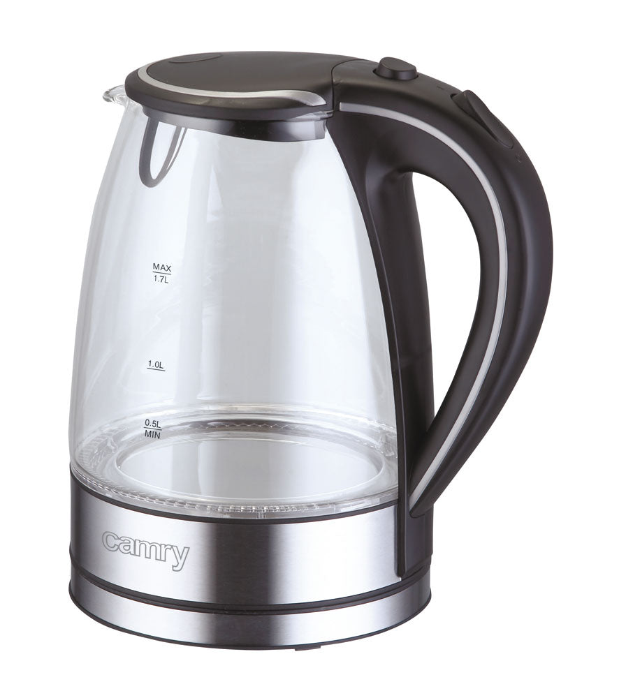Camry CR 1239 Glas-Wasserkocher 1,7 L, 2000 W