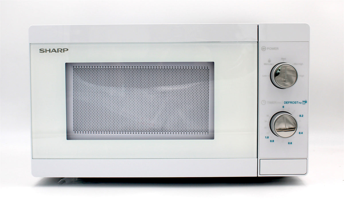Sharp YC-MS01E-C Mikrowelle weiß 20L, 800W