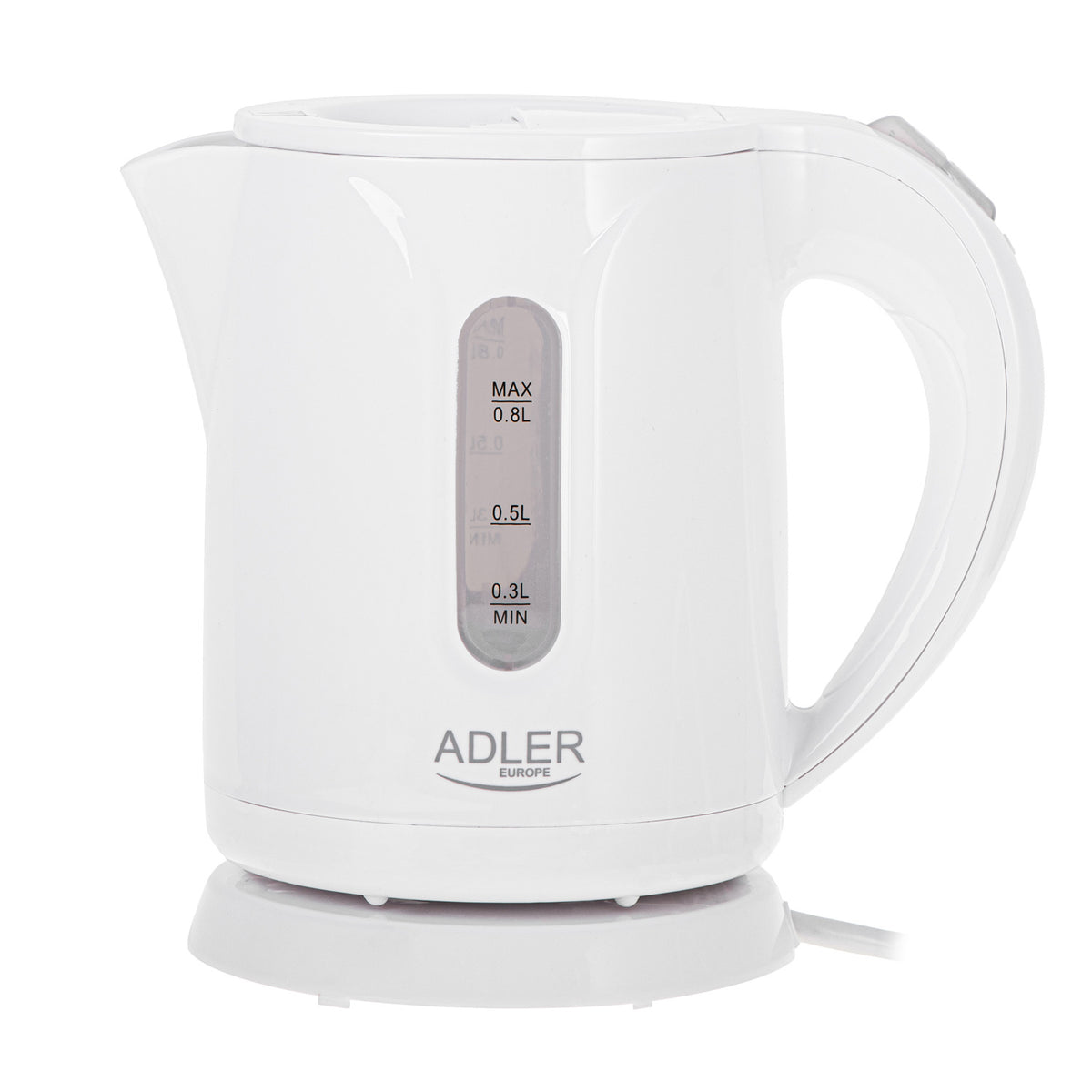 Adler AD1371w Wasserkocher weiß 0,8L