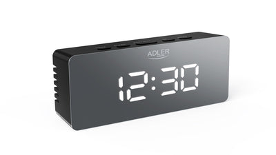 Adler AD 1189b Wecker, 3 Modi, LED-Display, Temperaturanzeige