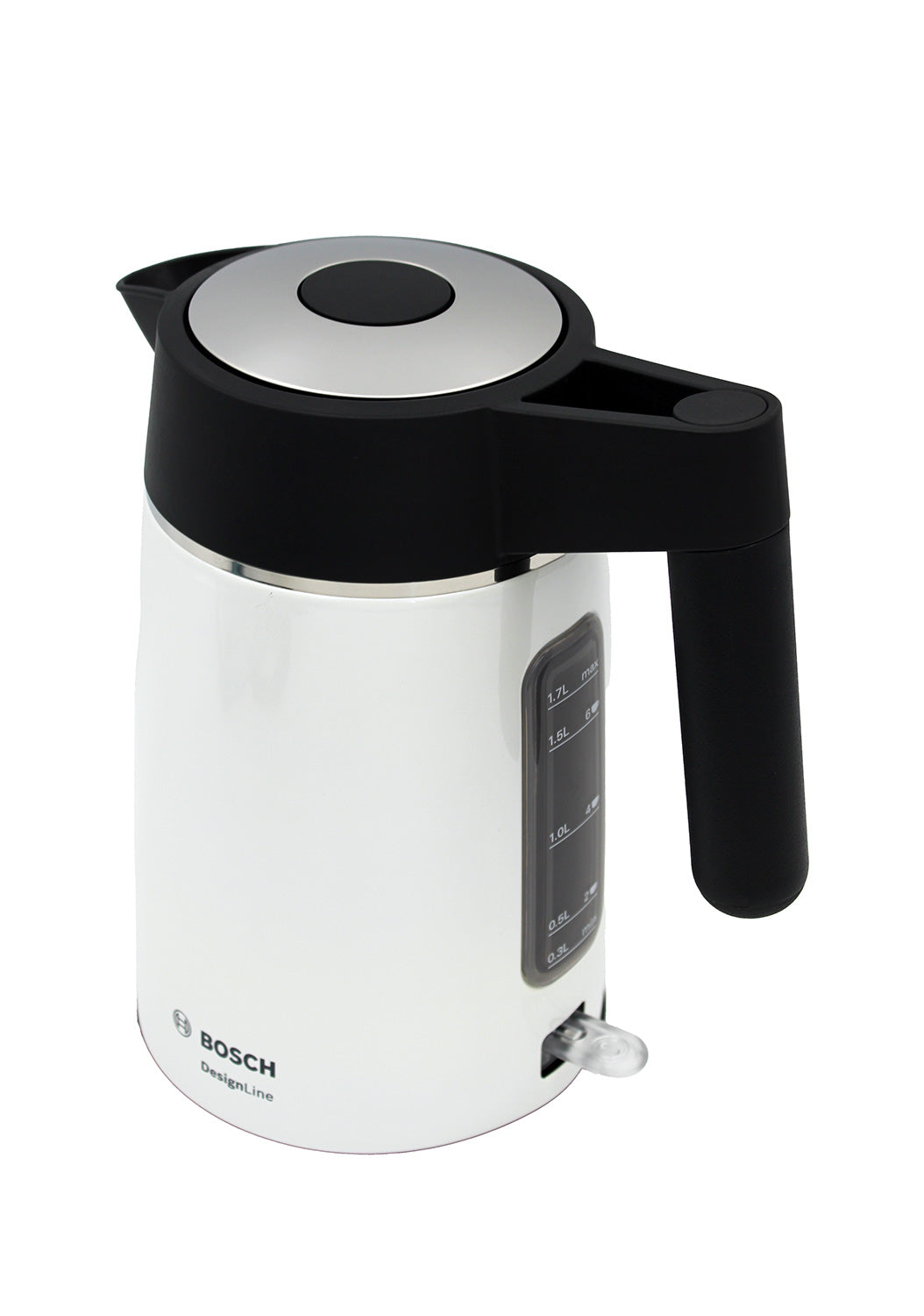 Bosch TWK5P471 DesignLine Wasserkocher 1,7L weiß/anthrazit