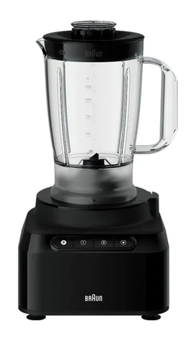 Braun FP3132BK PurEase Kompakt-Küchenmaschine schwarz