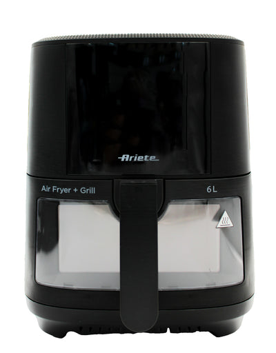Ariete 4626 Airy Fryer Heißluftfriteuse 6L mit transparenten Korb