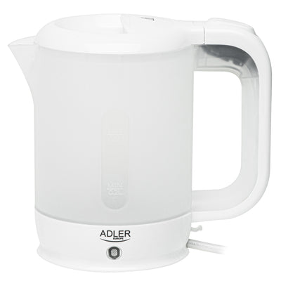 Adler AD 1381 Reise-Wasserkocher 0,5L weiß 750-900 W