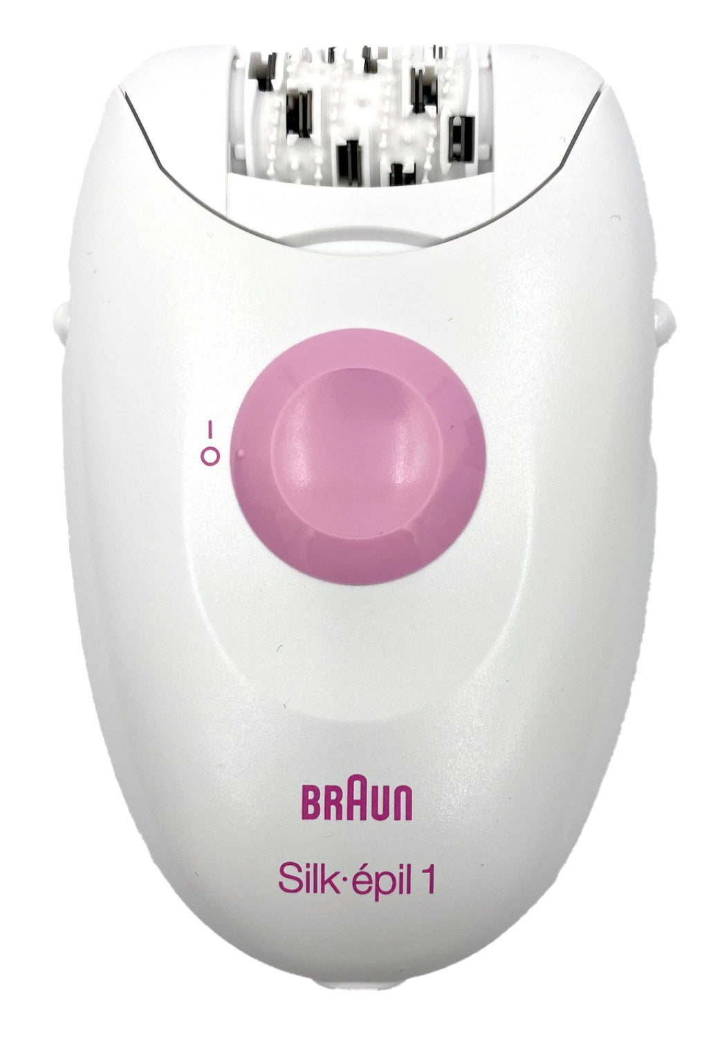 Braun 1-176 Silk-épil Serie 1 Netz-Epilierer Kabelgebunden weiß/lila