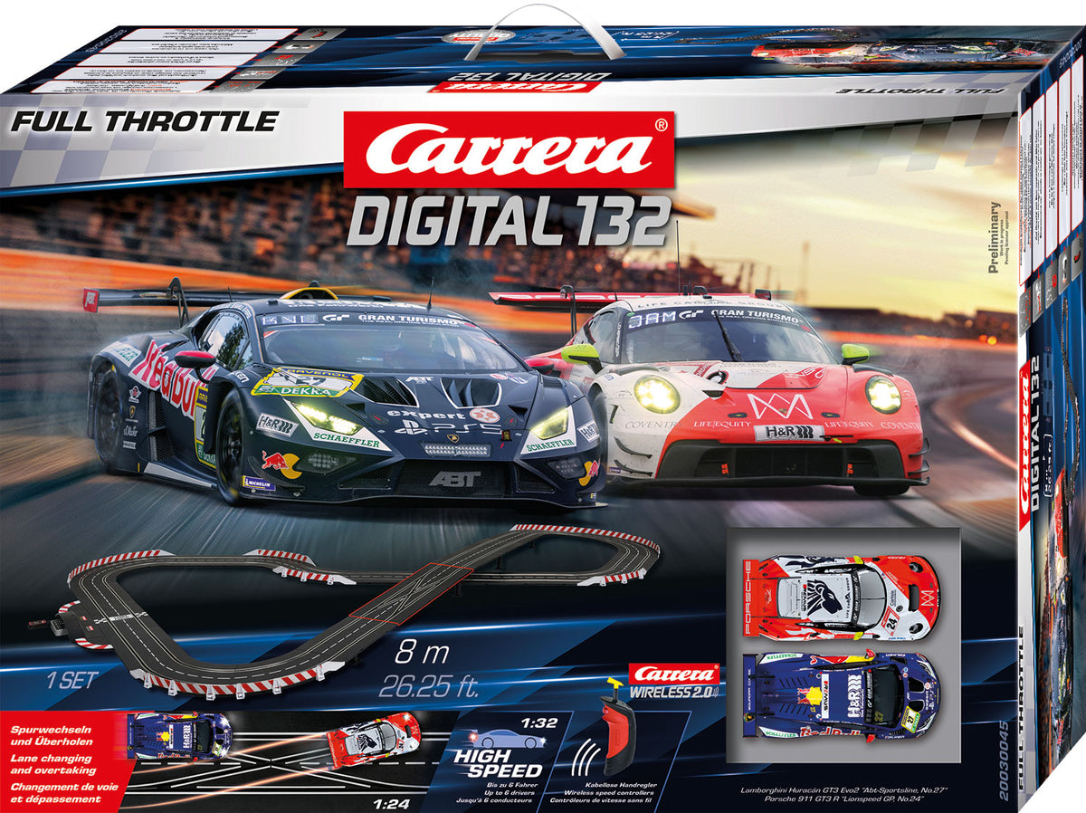 Carrera 20030045 - Digital 132 Full Throttle Rennbahn