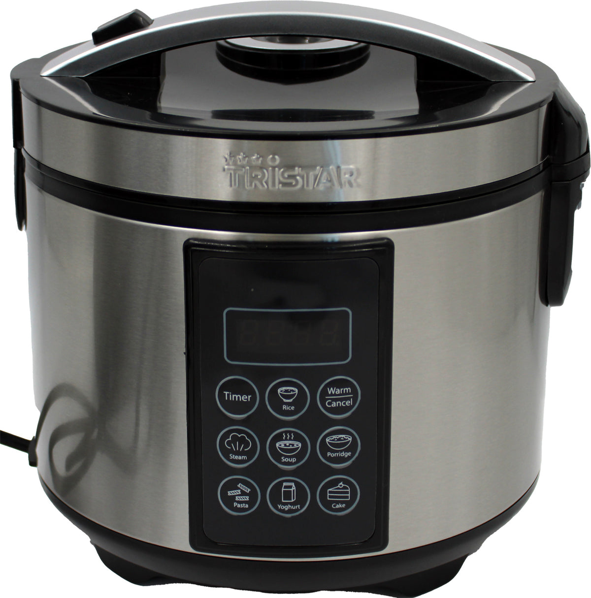 Tristar RK-6132 Digitaler Reis- und Multikocher 1,5L Edelstahl 500W