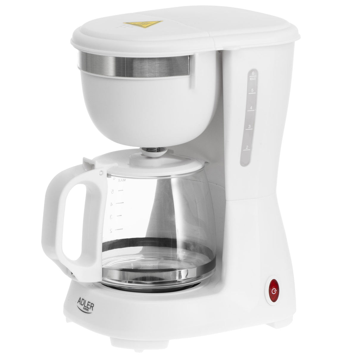 Adler AD 4381w Filter-Kaffeemaschine 0,6L weiß