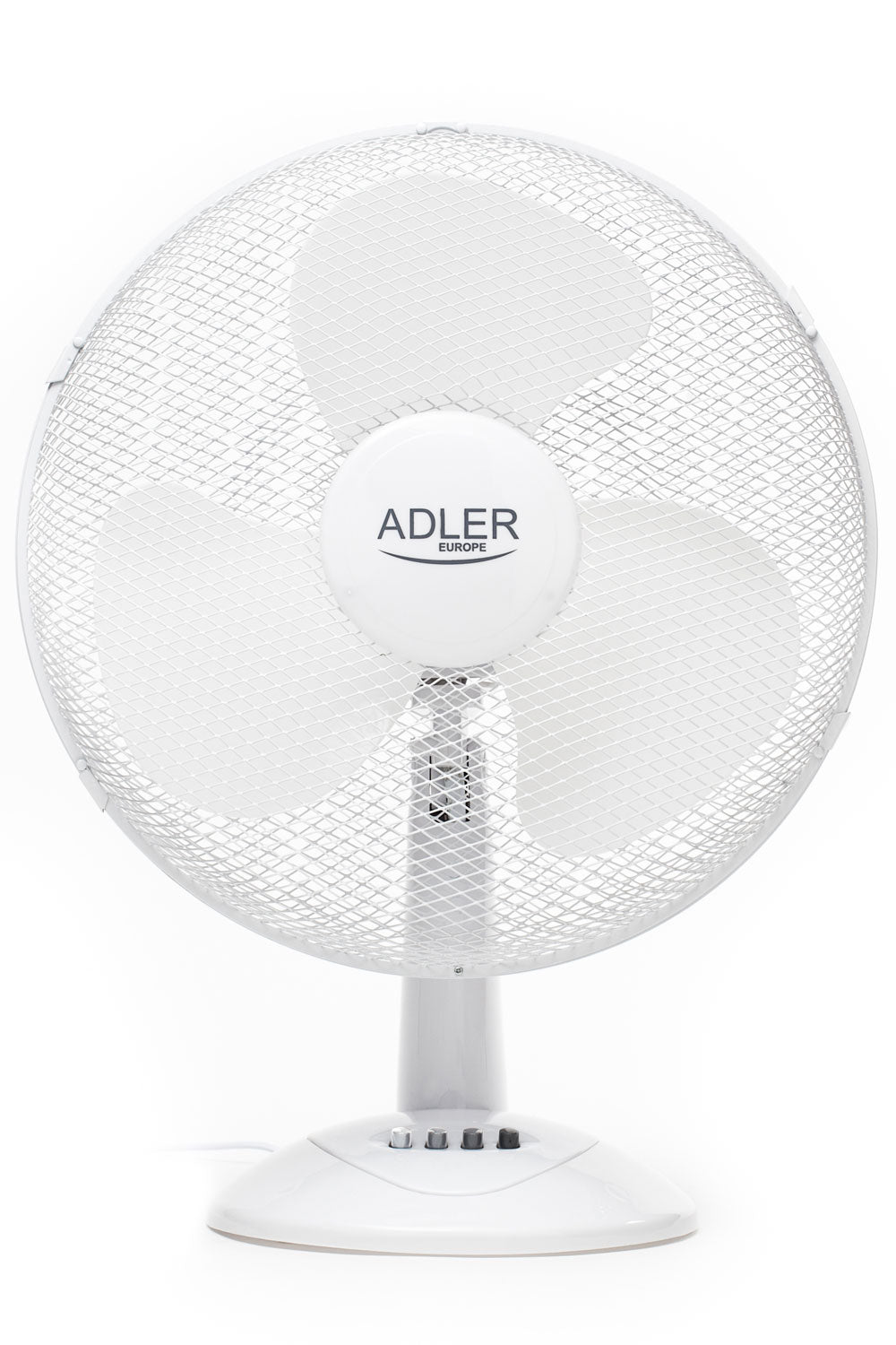 Adler AD 7304 Schreibtischventilator D40cm weiß, 90W