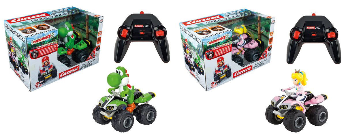 Carrera RC 370200999X, 370200997X - 2,4GHz Peach - Quad + Yoshi