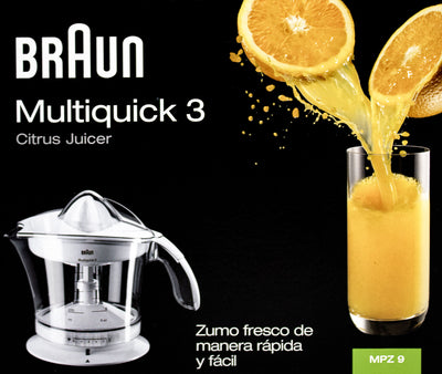 Braun MPZ 9 Zitruspresse