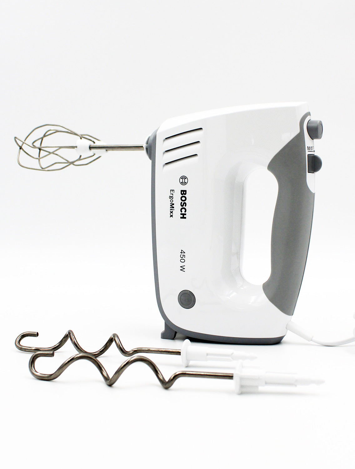 Bosch MFQ36400 Handmixer ErgoMixx weiß/grau 450 Watt