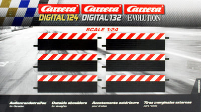 Carrera 20020560 - EVOLUTION/EXCLUSIVE 1:24 Randstreifen f. Gerade