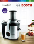 Bosch MES4000 Entsafter Edelstahl 1.000 Watt