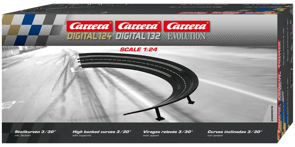 Carrera 20020576 - DIGITAL 124 Steilkurve 3 / 30 Grad