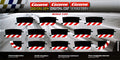 Carrera 20020593 - DIGITAL 124/132/EVOLUTION - Innenrandstreifen für Kurve 4/15 Grad