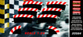 Carrera 20020564 - DIGITAL 124 /132/ EVOLUTION Außenrandstreifen für Steilkurve 1 / 30 Grad