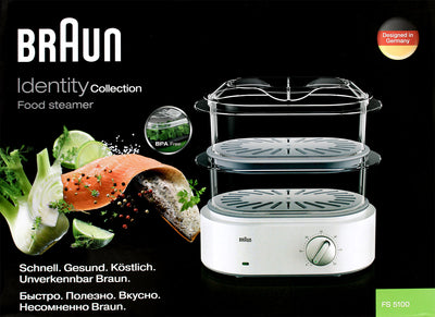 Braun FS 5100 IdentityCollection Dampfgarer weiß