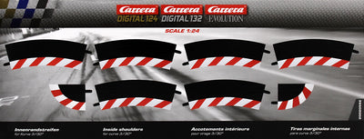Carrera 20020592 - DIGITAL 124 /132/ EVOLUTION Innenrandstreifen Kurve 3 / 30 Grad