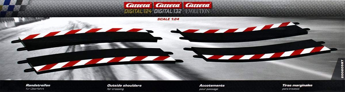 Carrera 20020597 - DIGITAL 124 /132/ EVOLUTION Randstreifen für Überfahrt