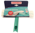 Leifheit 51163 Fenstereinwascher Window Washer mit 2-Faser Wischbezug