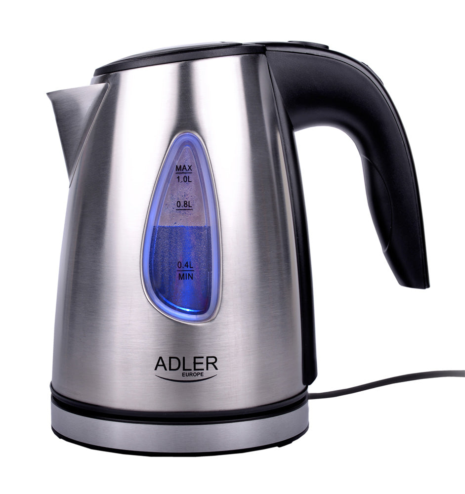 Adler AD 1203 Wasserkocher 1,0 L Edelstahl