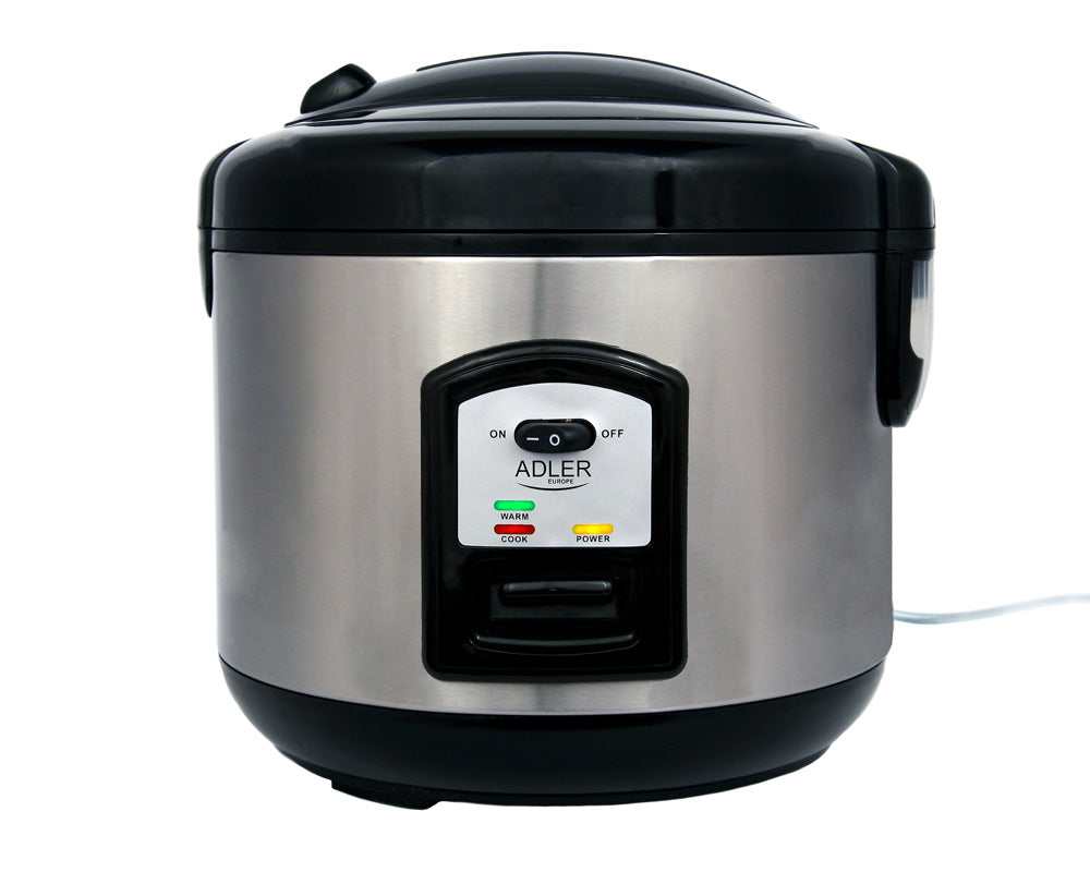 Adler AD 6406 Reiskocher (Dampfgarer) 1,5 L Edelstahl / schwarz