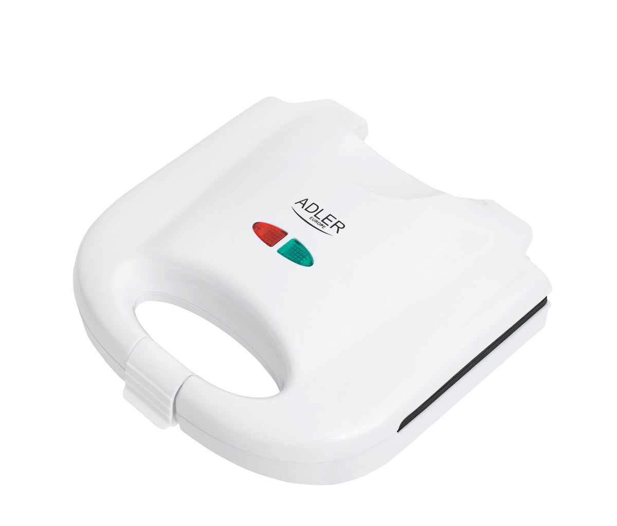 Adler AD 301 Sandwichmaker weiß 750 Watt mit Backampel