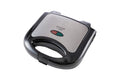 Adler AD 3015 Sandwichmaker schwarz / silber 750 Watt mit Backampel