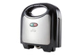 Adler AD 3015 Sandwichmaker schwarz / silber 750 Watt mit Backampel