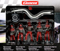 Carrera 20021131 - Figurensatz Mechaniker, Carrera Crew rot