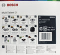 Bosch MCM3501M MultiTalent 3 Küchenmaschine schwarz/silber
