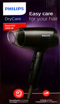 Philips BHC010/00 EssentialCare Haartrockner mit einklappbaren Griff
