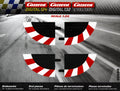 Carrera 20020598 - DIGITAL 124 /132/ EVOLUTION Endstücke für Kurvenaußenrand (4), breit