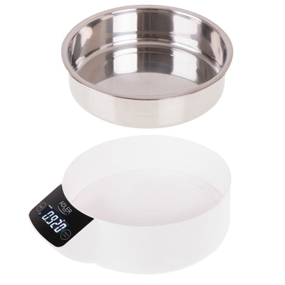 Adler AD 3166 Küchenwaage mit 900 ml Edelstahl-Behälter bis 5 kg