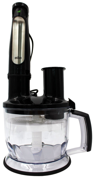 Braun MQ 7075X MultiQuick7 Stabmixer-Set 5in1 schwarz 1000 Watt