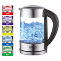 Adler AD 1247 Glas-Wasserkocher 1,7 L mit Temperatureinstellung