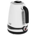 Adler AD 1295w Wasserkocher weiß 1,7 L mit Temperatureinstellung