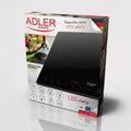 Adler AD 6513 Induktions-Kochplatte, LCD-Anzeige