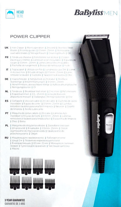 BaByliss E756E Haarschneider Netzbetrieb