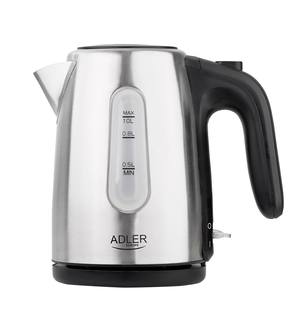 Adler AD 1273 Edelstahl Wasserkocher 1 L 1200 W