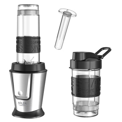 Adler AD 4081 Standmixer Smoothie-Maker inkl. 2 Sportflaschen