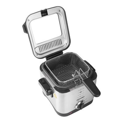 Mesko MS 4910 Fritteuse 1,5 L  900 Watt Silber