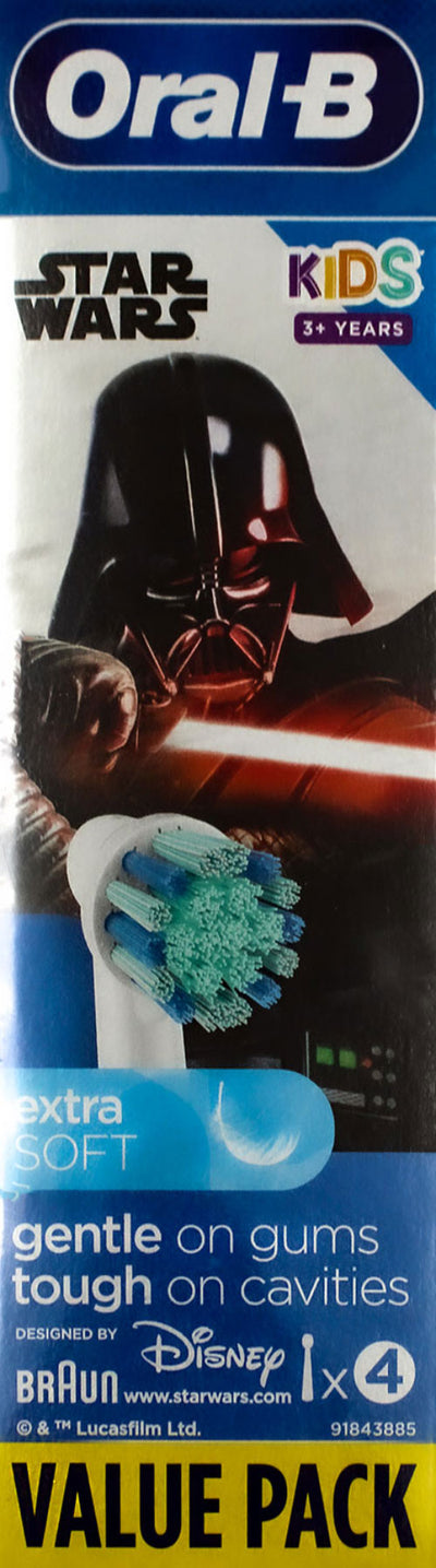 Braun Oral-B EB 10-4K Kids Star Wars Aufsteckbürsten 4er-Pack