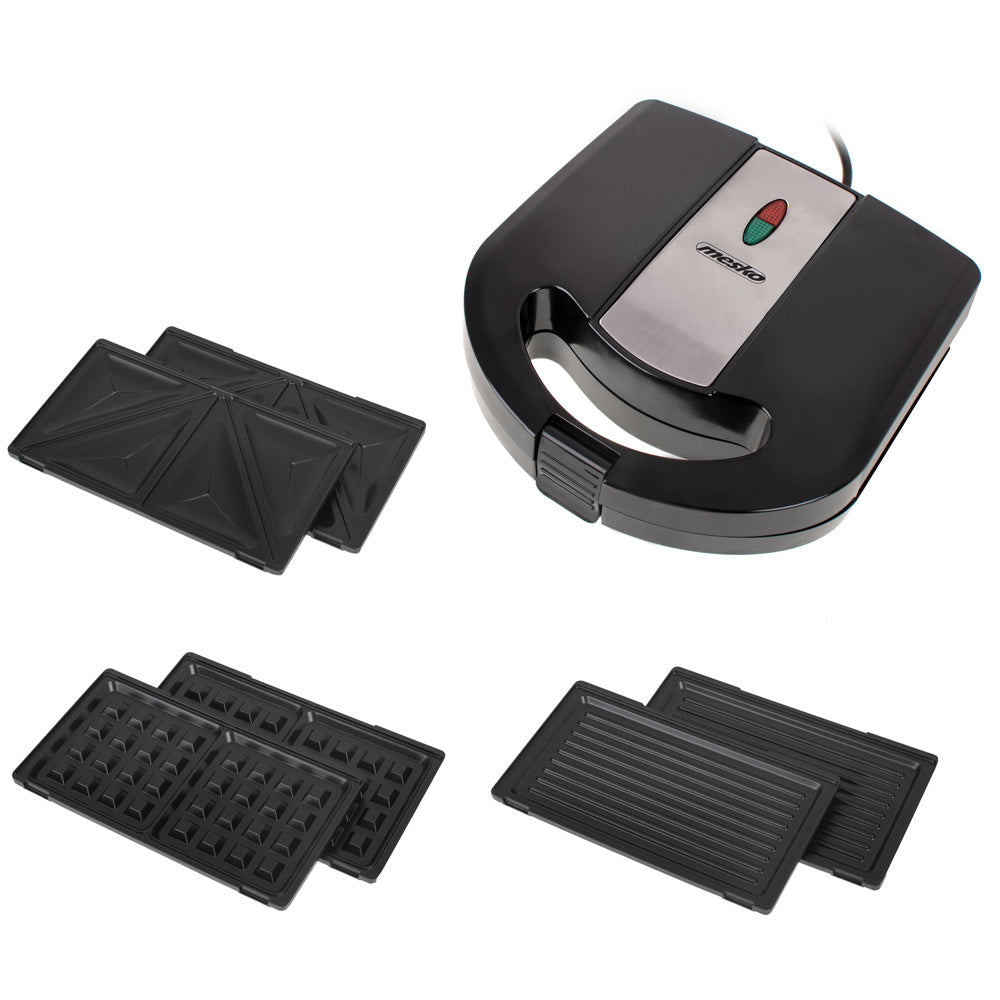 Mesko MS 3045 Sandwichtoaster 3 in 1