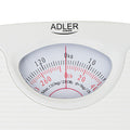Adler AD 8151w Mechanische Personenwaage bis 130 kg weiß