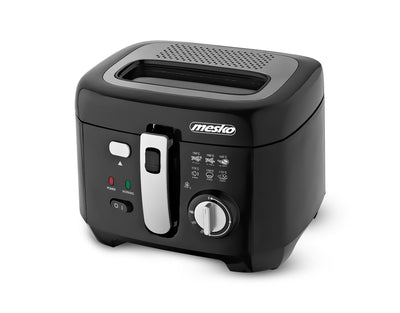 Mesko MS 4908 Fritteuse 1800 Watt Abnehmbarer Ölbehälter Filter im Deckel
