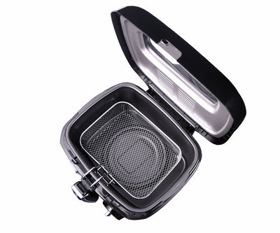 Mesko MS 4908 Fritteuse 1800 Watt Abnehmbarer Ölbehälter Filter im Deckel