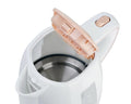 Adler AD 1264 Wasserkocher 1,7 Liter 2200 Watt Kalkfilter weiß / beige