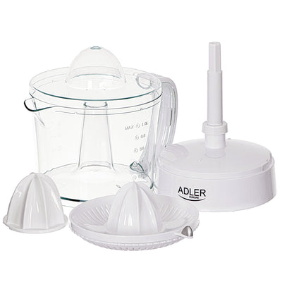 Adler AD 4009 Zitruspresse 1 Liter 60 Watt weiß